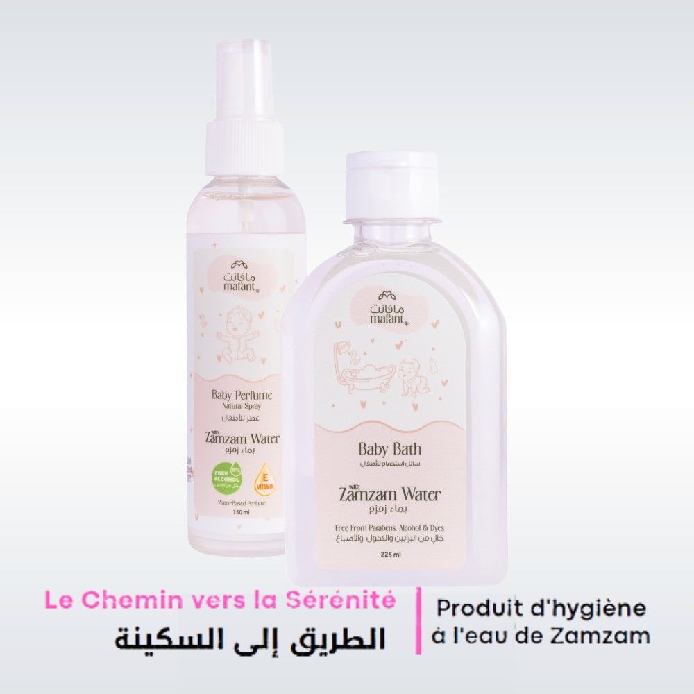 Pack Nouveau-Né - Gel douche pour enfants + Parfum pour enfants