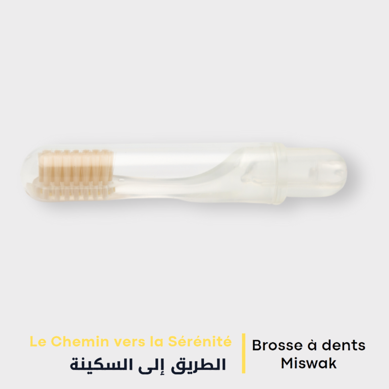 Brosse à dents Siwak/Miswak Intelligente de Voyage