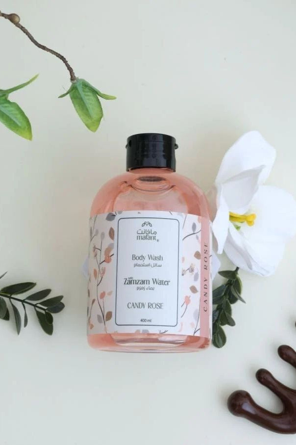 Gel douche Candy Rose à l’eau de Zamzam et à la rose naturelle
