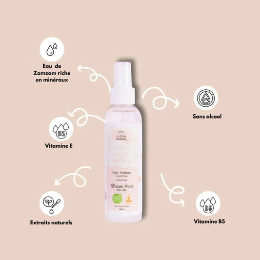 Parfum pour enfants à l’eau de Zamzam sans alcool 150 ml